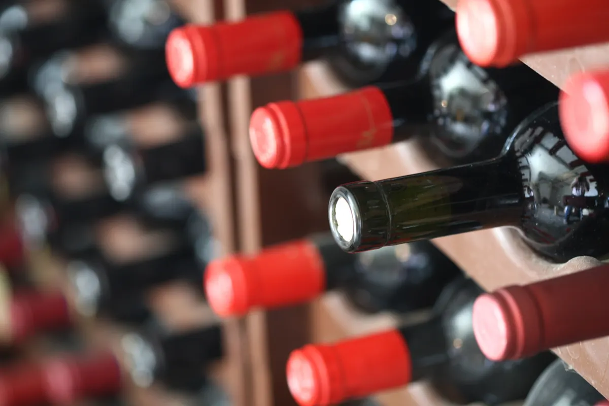 Wine Bottles Display