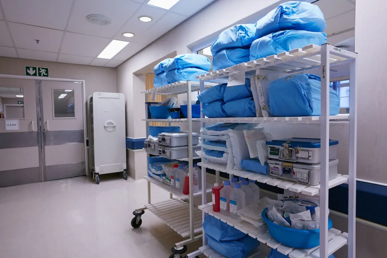 Medical supplies transfer