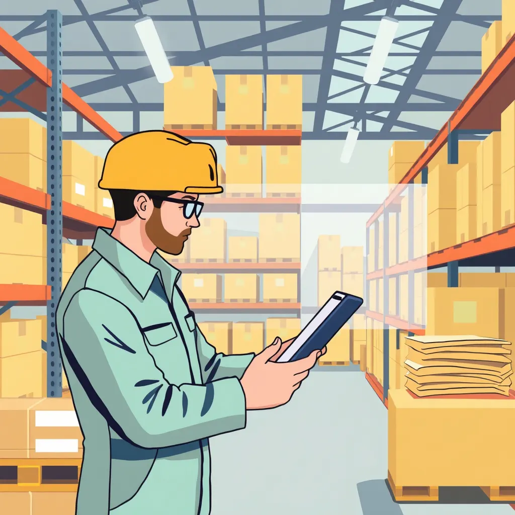 Scanning in warehouse